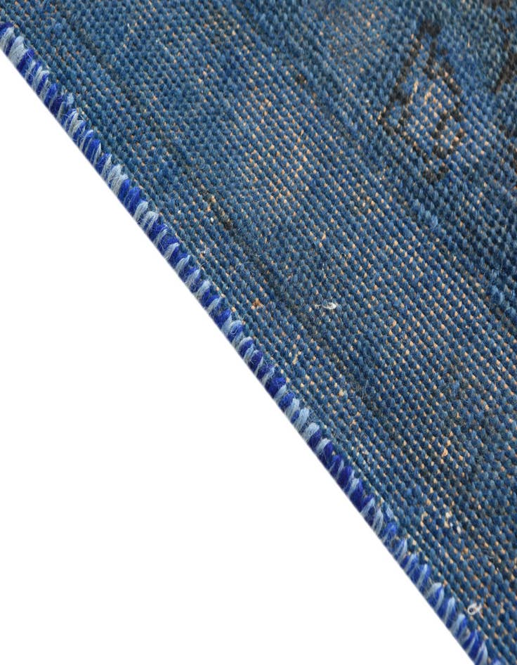 Detail image of  6' 8 x 9' 1  Hand Knotted Ultra Vintage Persian Wool Rug