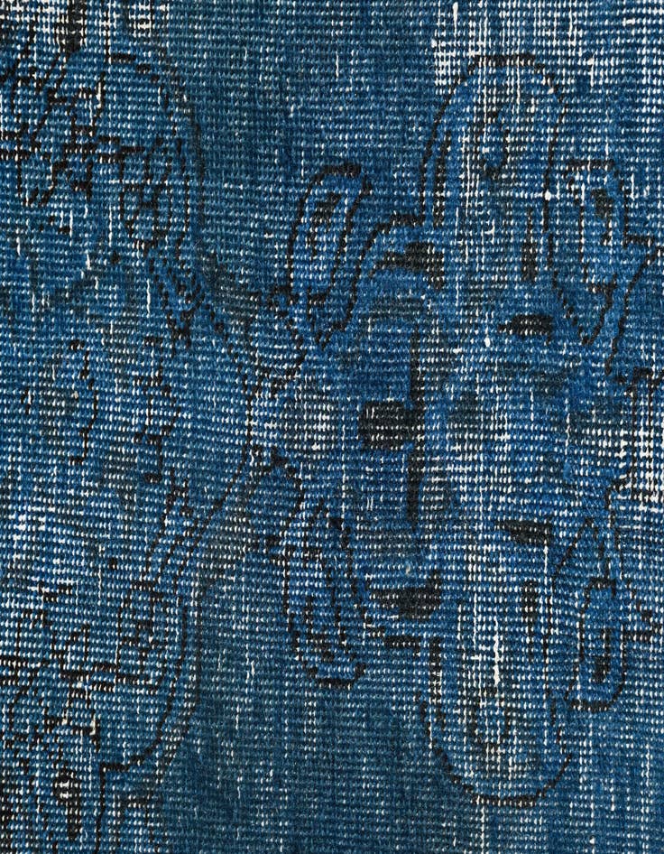 Detail image of  6' 8 x 9' 5  Hand Knotted Ultra Vintage Persian Wool Rug