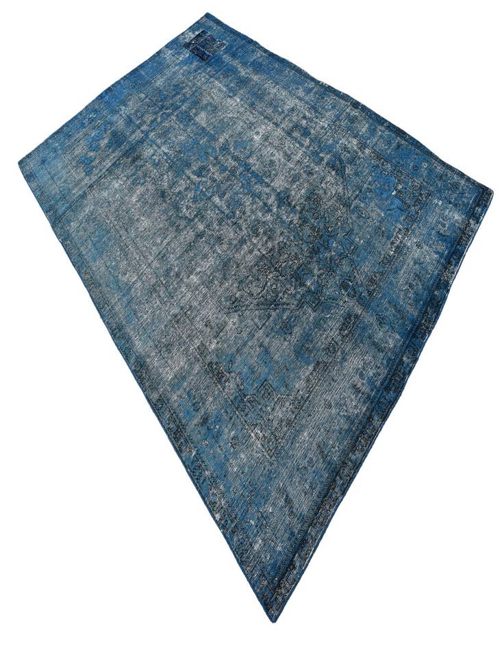 Detail image of  6' 6 x 9' 8  Hand Knotted Ultra Vintage Persian Wool Rug