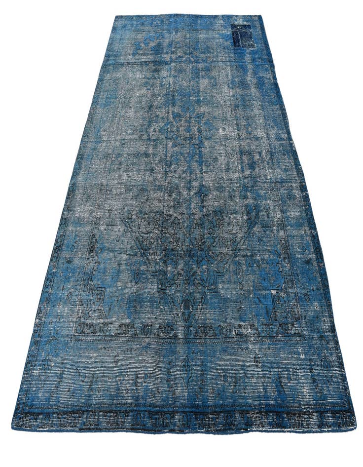 Detail image of  6' 6 x 9' 8  Hand Knotted Ultra Vintage Persian Wool Rug