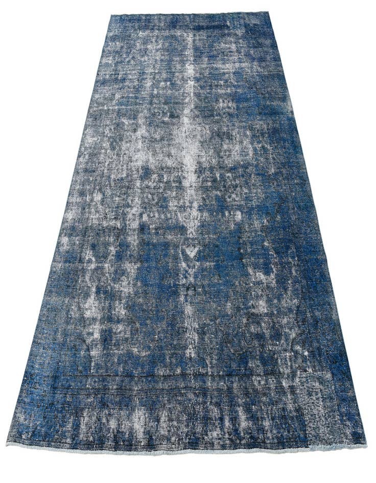 Detail image of  9' 4 x 13'  Hand Knotted Ultra Vintage Persian Wool Rug