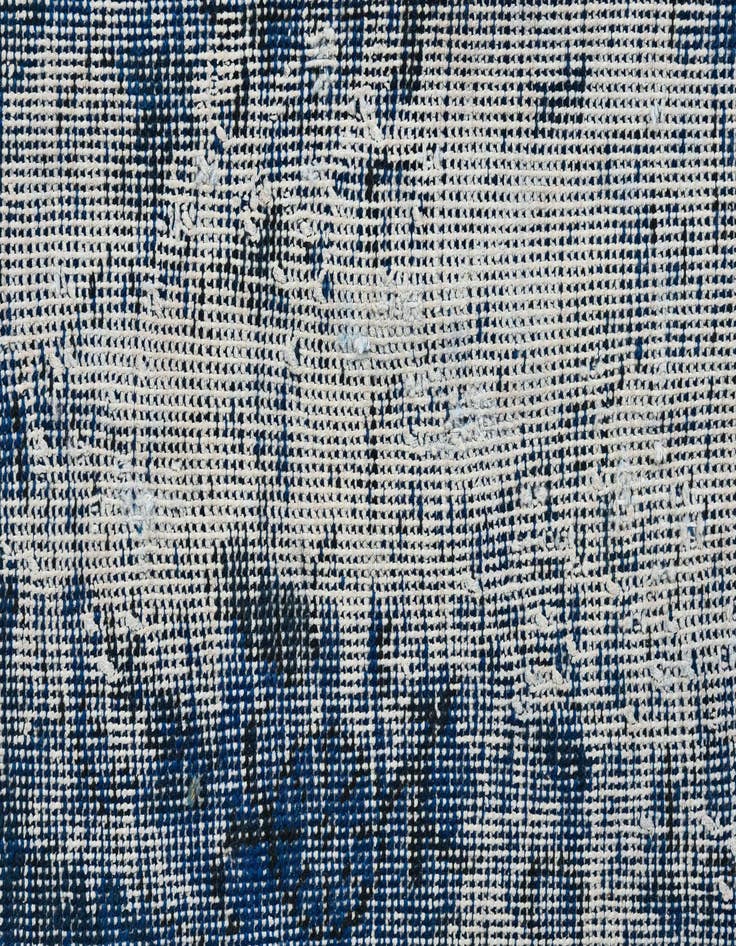 Detail image of  9' 4 x 13'  Hand Knotted Ultra Vintage Persian Wool Rug