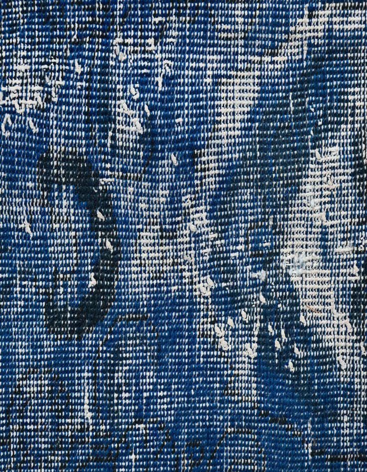 Detail image of  9' 4 x 13'  Hand Knotted Ultra Vintage Persian Wool Rug