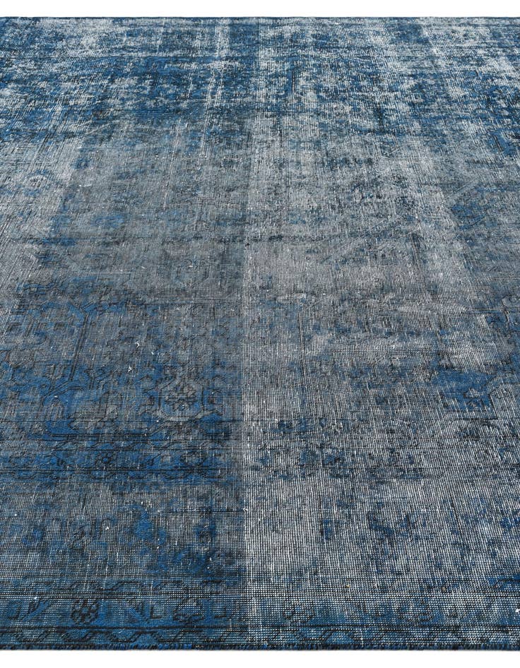 Detail image of  9' 7 x 12' 10  Hand Knotted Ultra Vintage Persian Wool Rug