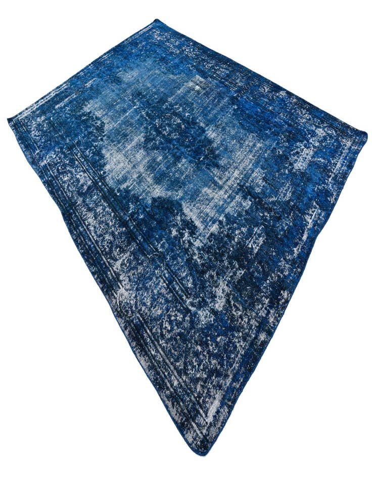 Detail image of  8' 8 x 11' 10  Hand Knotted Ultra Vintage Persian Wool Rug