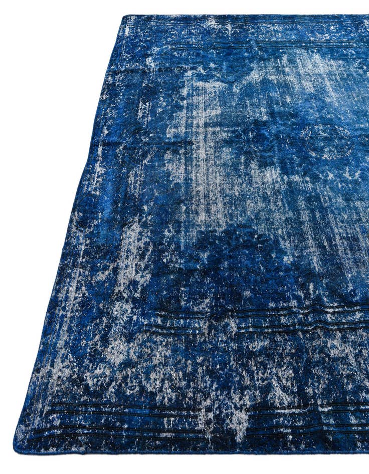 Detail image of  8' 8 x 11' 10  Hand Knotted Ultra Vintage Persian Wool Rug