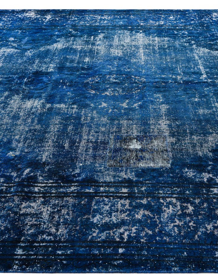 Detail image of  8' 8 x 11' 10  Hand Knotted Ultra Vintage Persian Wool Rug