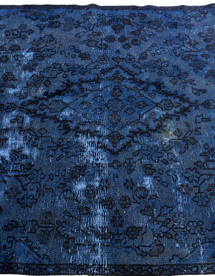 Detail image of  5' 4 x 8'  Hand Knotted Ultra Vintage Persian Wool Rug
