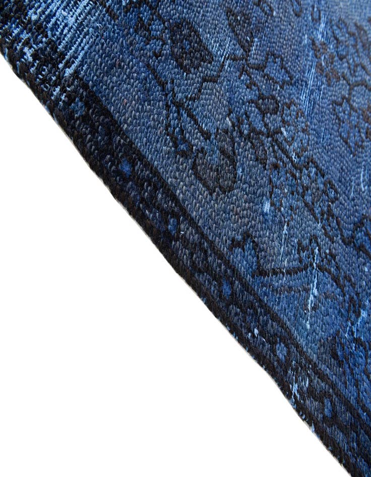 Detail image of  5' 4 x 8'  Hand Knotted Ultra Vintage Persian Wool Rug