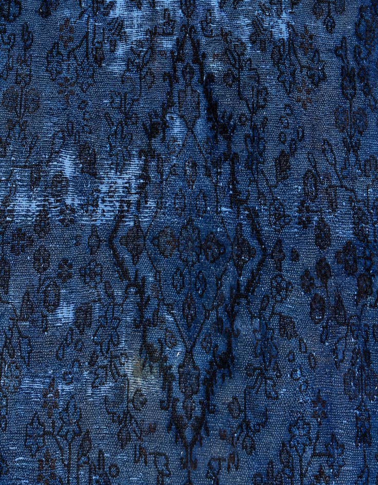 Detail image of  5' 4 x 8'  Hand Knotted Ultra Vintage Persian Wool Rug