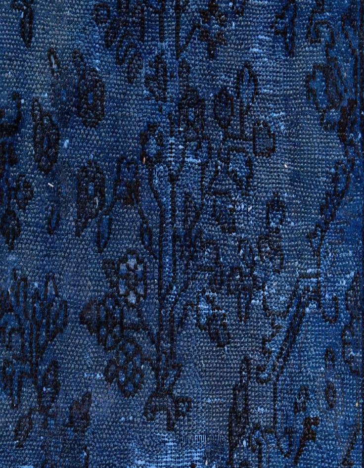 Detail image of  5' 4 x 8'  Hand Knotted Ultra Vintage Persian Wool Rug