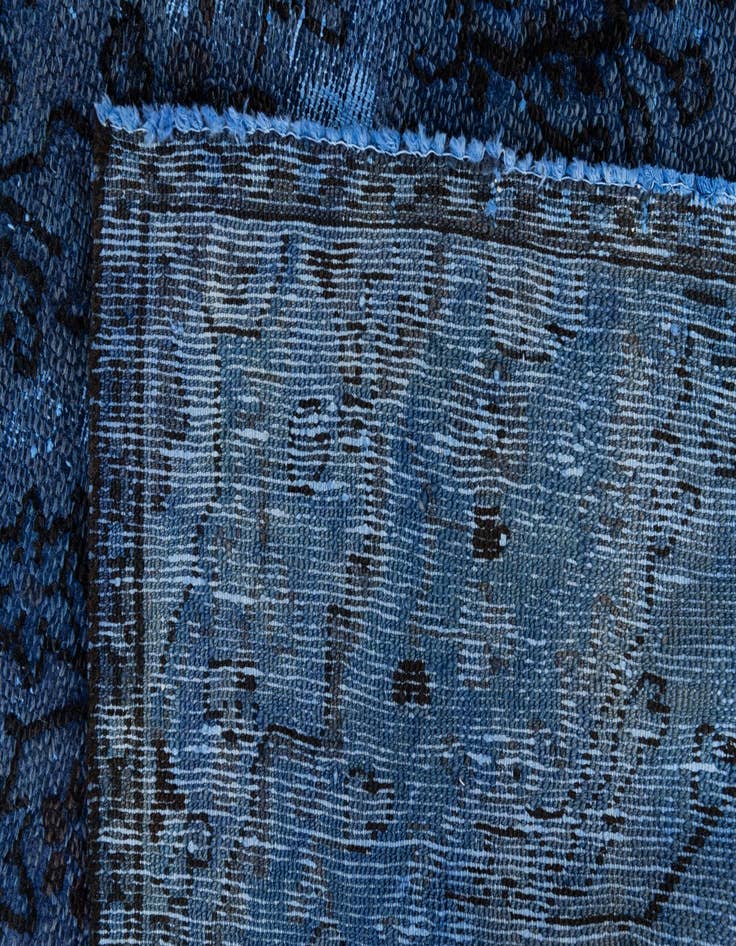 Detail image of  5' 4 x 8'  Hand Knotted Ultra Vintage Persian Wool Rug