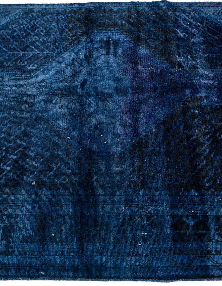 Detail image of  3' 10 x 7' 1  Hand Knotted Ultra Vintage Persian Wool Rug