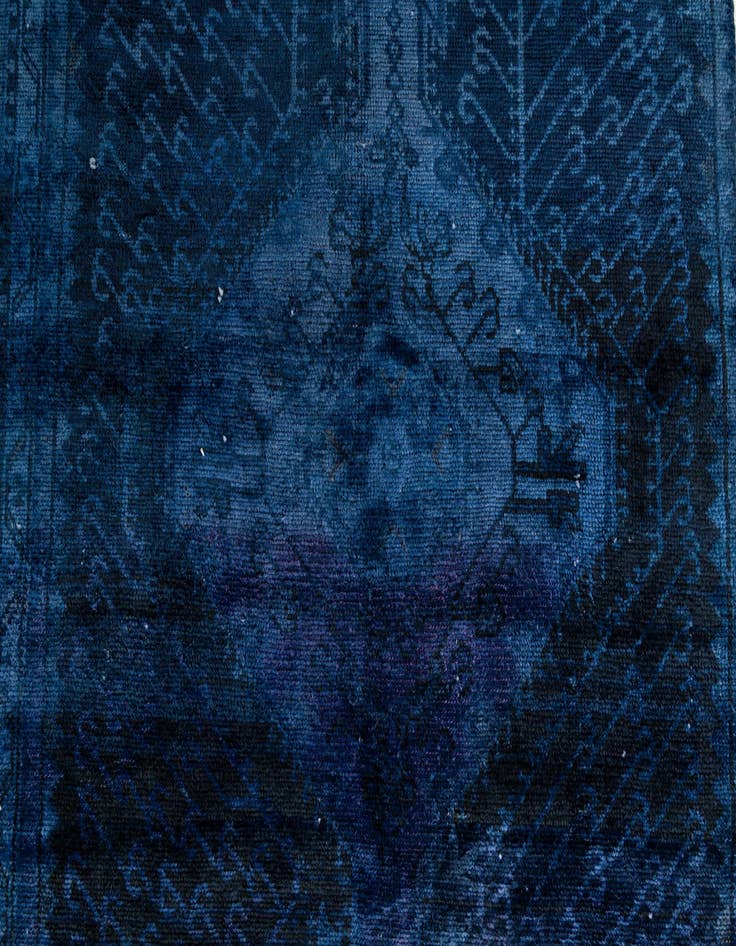 Detail image of  3' 10 x 7' 1  Hand Knotted Ultra Vintage Persian Wool Rug