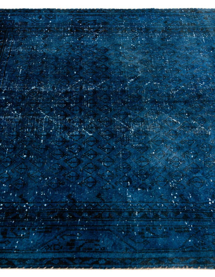 Detail image of  4' 3 x 6' 2  Hand Knotted Ultra Vintage Persian Wool Rug