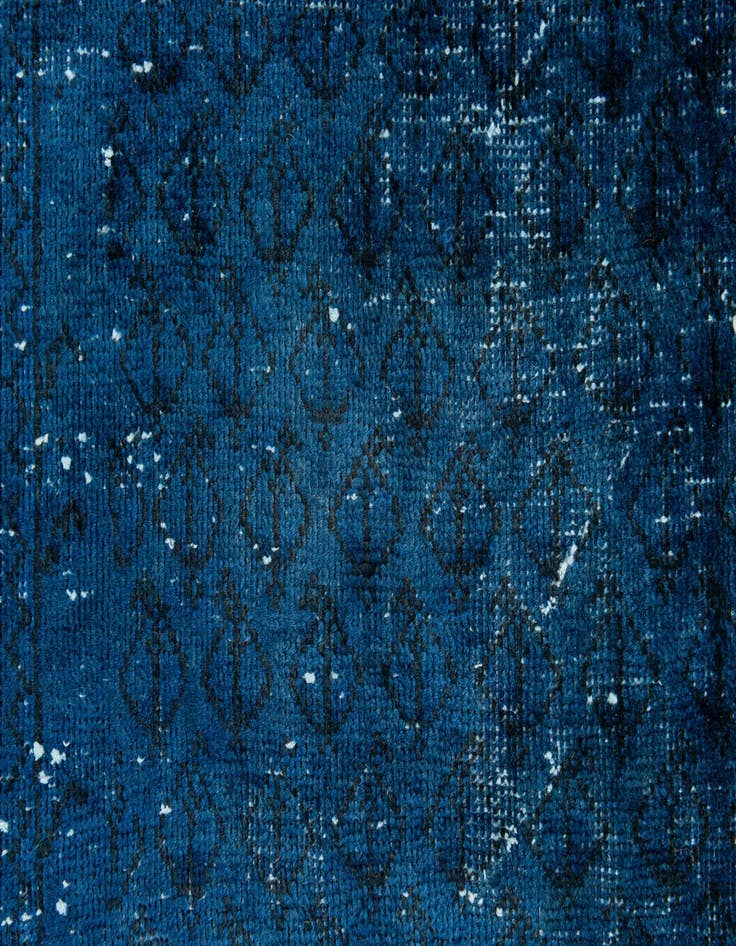 Detail image of  4' 3 x 6' 2  Hand Knotted Ultra Vintage Persian Wool Rug