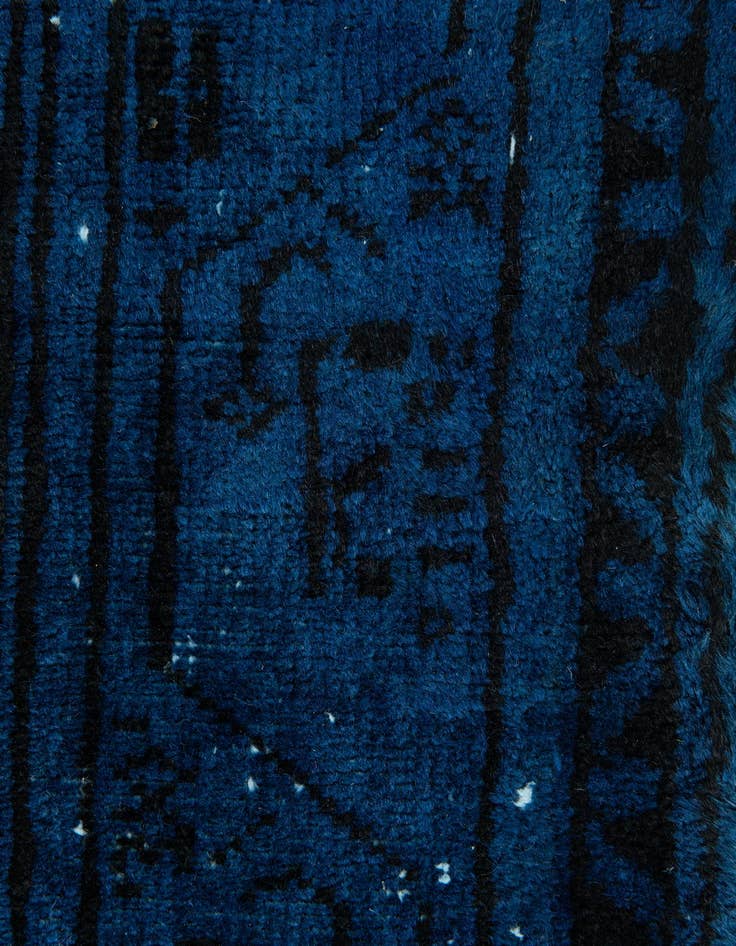 Detail image of  4' 3 x 6' 2  Hand Knotted Ultra Vintage Persian Wool Rug