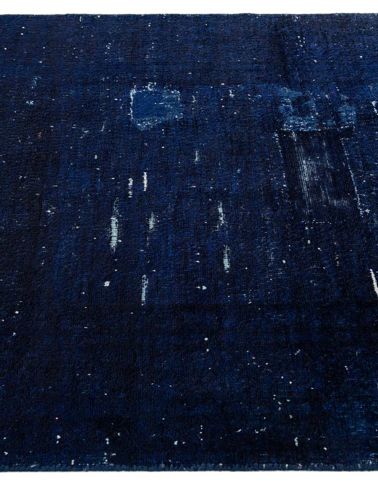 Detail image of  3' 5 x 4' 9  Hand Knotted Ultra Vintage Persian Wool Rug