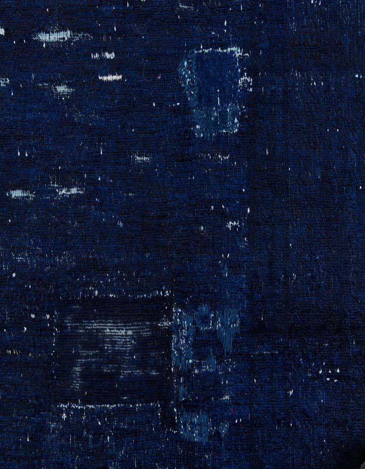 Detail image of  3' 5 x 4' 9  Hand Knotted Ultra Vintage Persian Wool Rug