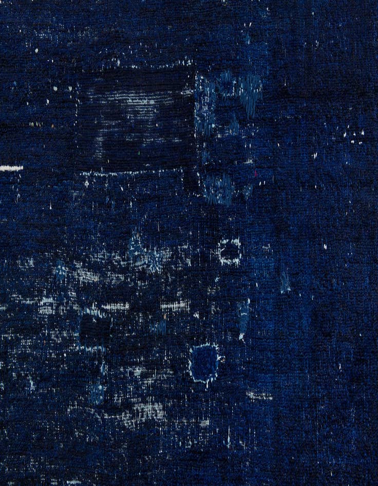 Detail image of  3' 5 x 4' 9  Hand Knotted Ultra Vintage Persian Wool Rug