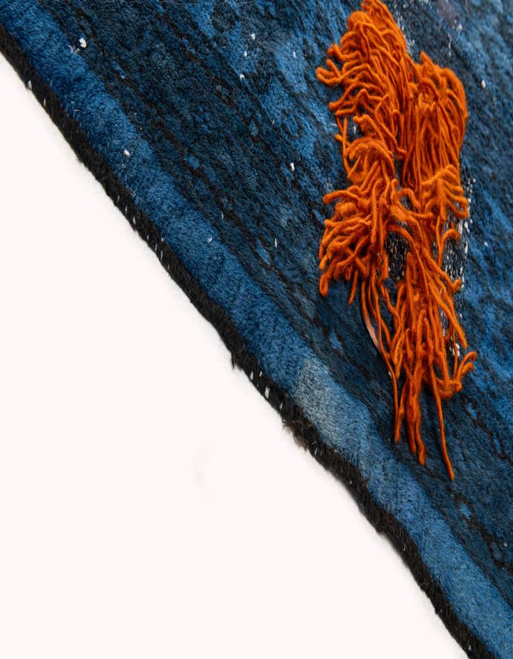 Detail image of  10' 6 x 13' 2  Hand Knotted Ultra Vintage Persian Wool Rug