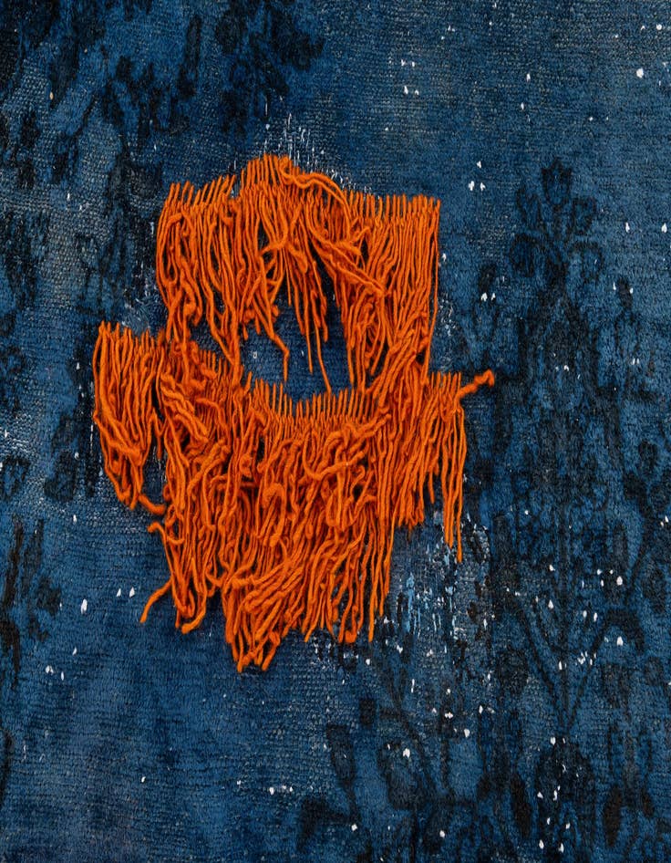 Detail image of  10' 6 x 13' 2  Hand Knotted Ultra Vintage Persian Wool Rug