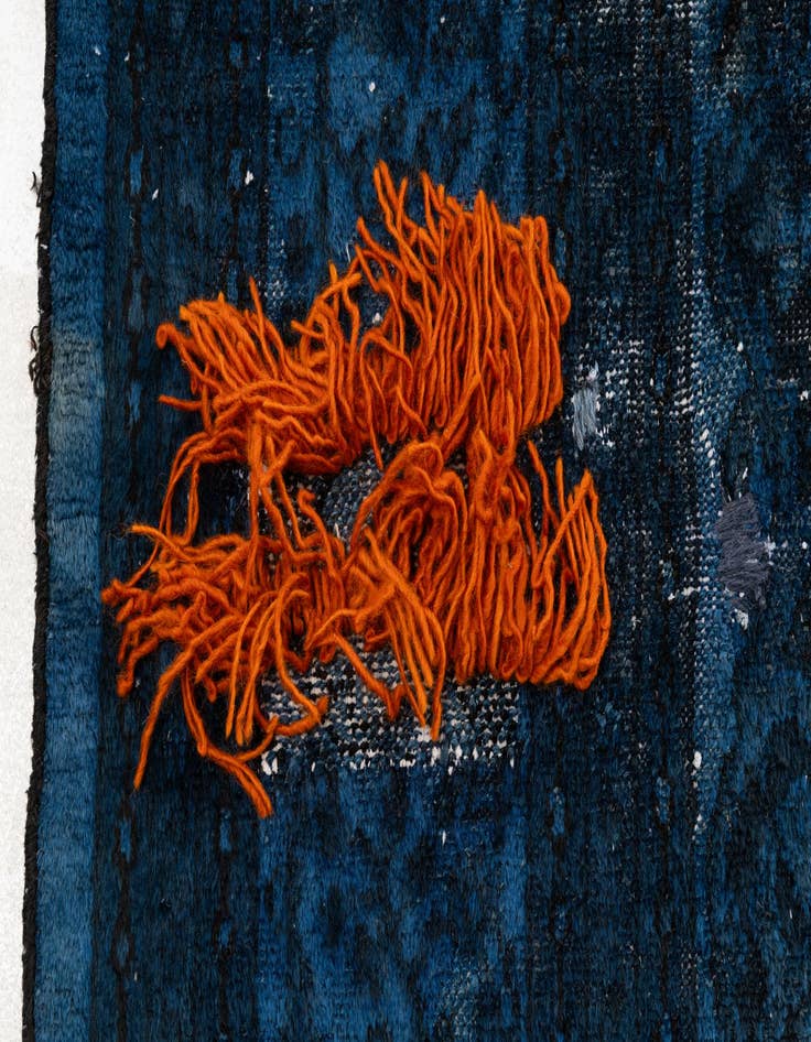 Detail image of  10' 6 x 13' 2  Hand Knotted Ultra Vintage Persian Wool Rug