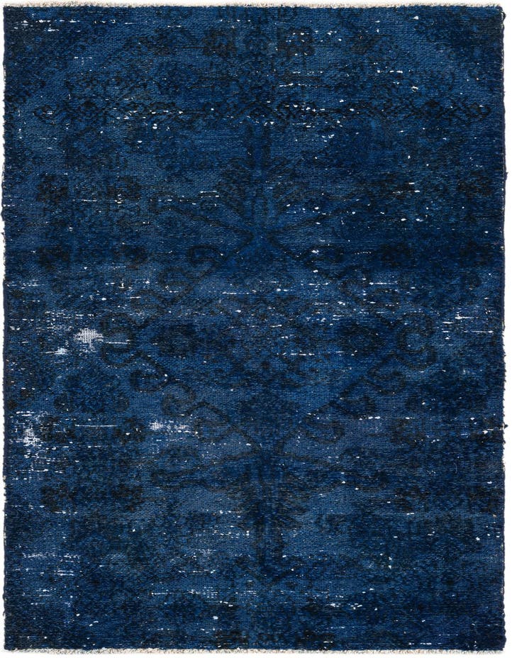  2' 6 x 4' 7  Hand Knotted Ultra Vintage Persian W...