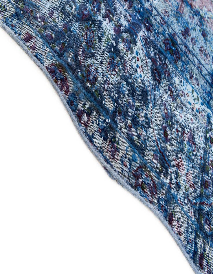 Detail image of  7' 6 x 11' 2  Hand Knotted Ultra Vintage Persian Wool Rug