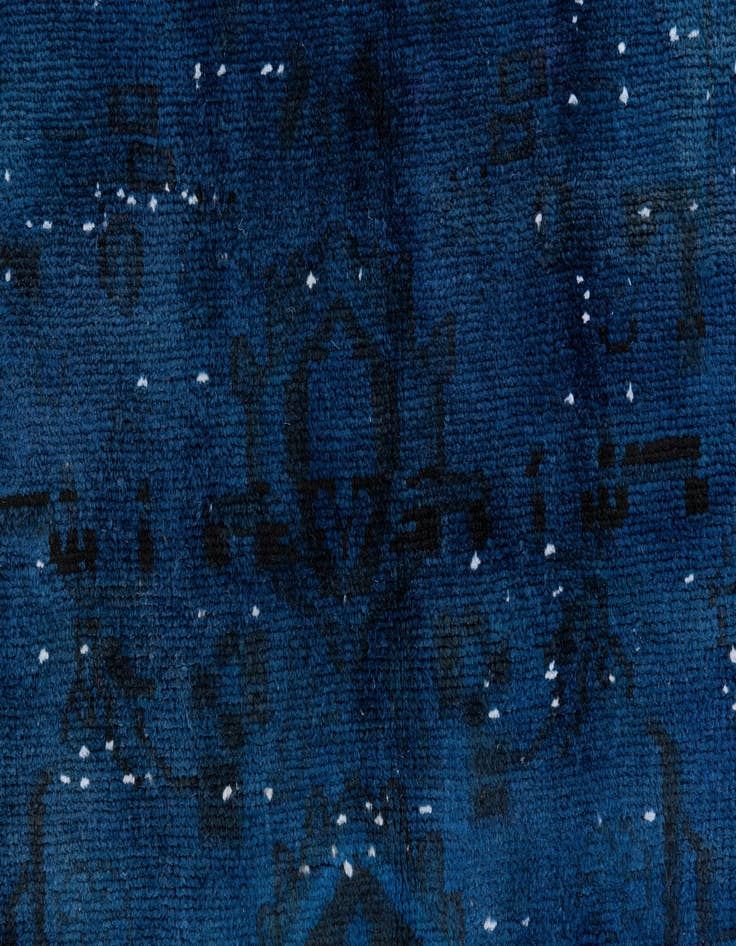 Detail image of  4' 7 x 5' 8  Hand Knotted Ultra Vintage Persian Wool Rug