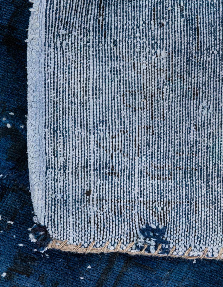 Detail image of  4' 7 x 5' 8  Hand Knotted Ultra Vintage Persian Wool Rug