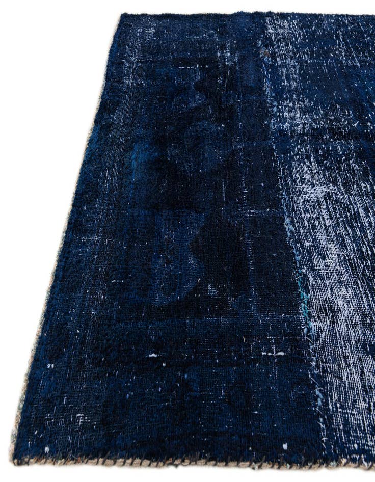 Detail image of  4' x 7' 8  Hand Knotted Ultra Vintage Persian Wool Rug