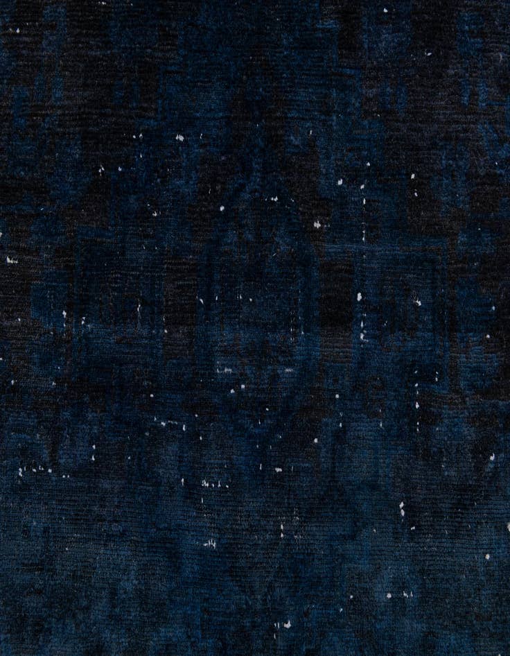 Detail image of  4' 6 x 6'  Hand Knotted Ultra Vintage Persian Wool Rug