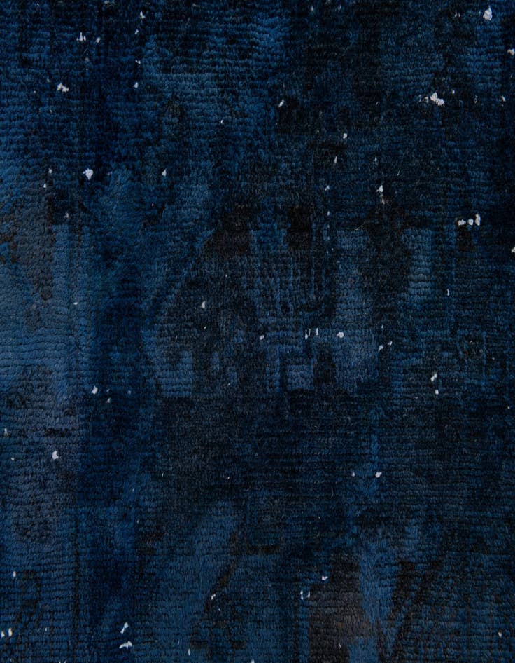 Detail image of  4' 6 x 6'  Hand Knotted Ultra Vintage Persian Wool Rug