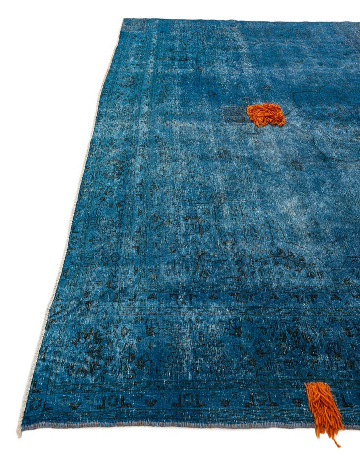 Detail image of  9' 9 x 12' 3  Hand Knotted Ultra Vintage Persian Wool Rug