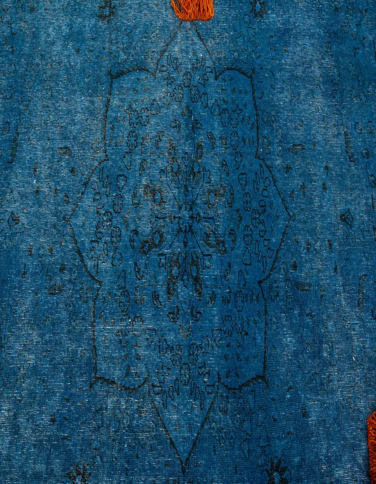 Detail image of  9' 9 x 12' 3  Hand Knotted Ultra Vintage Persian Wool Rug