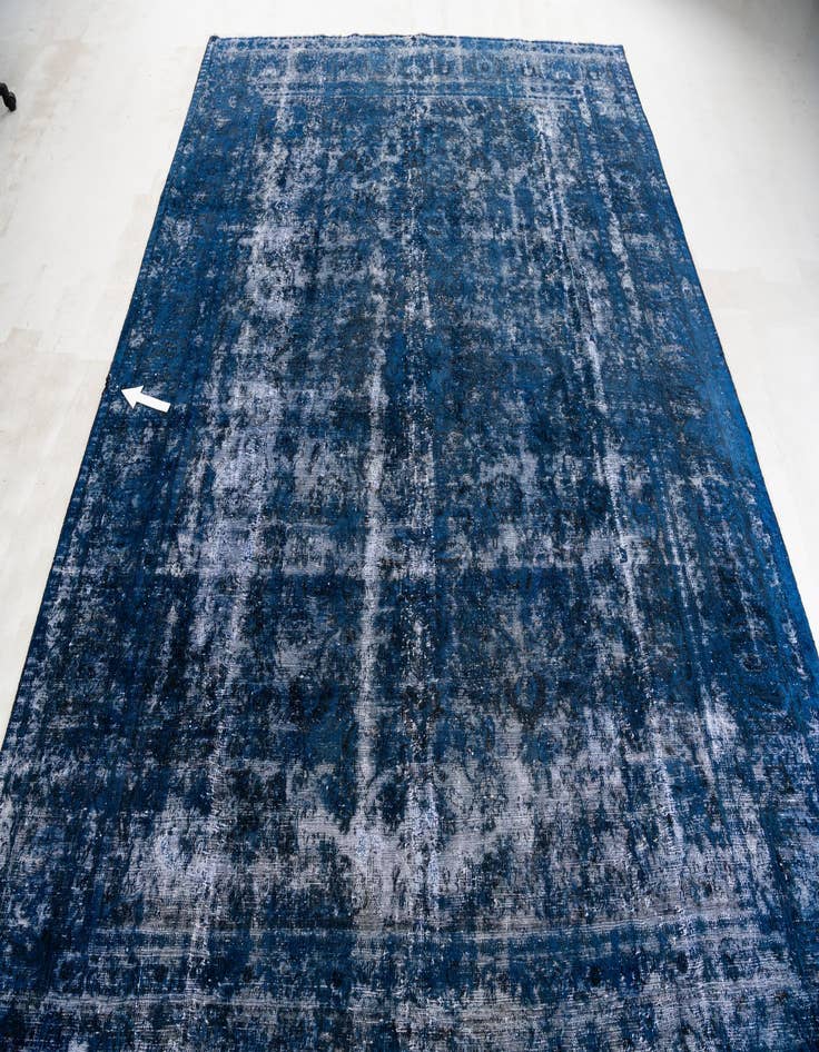 Detail image of  9' 7 x 12' 5  Hand Knotted Ultra Vintage Persian Wool Rug