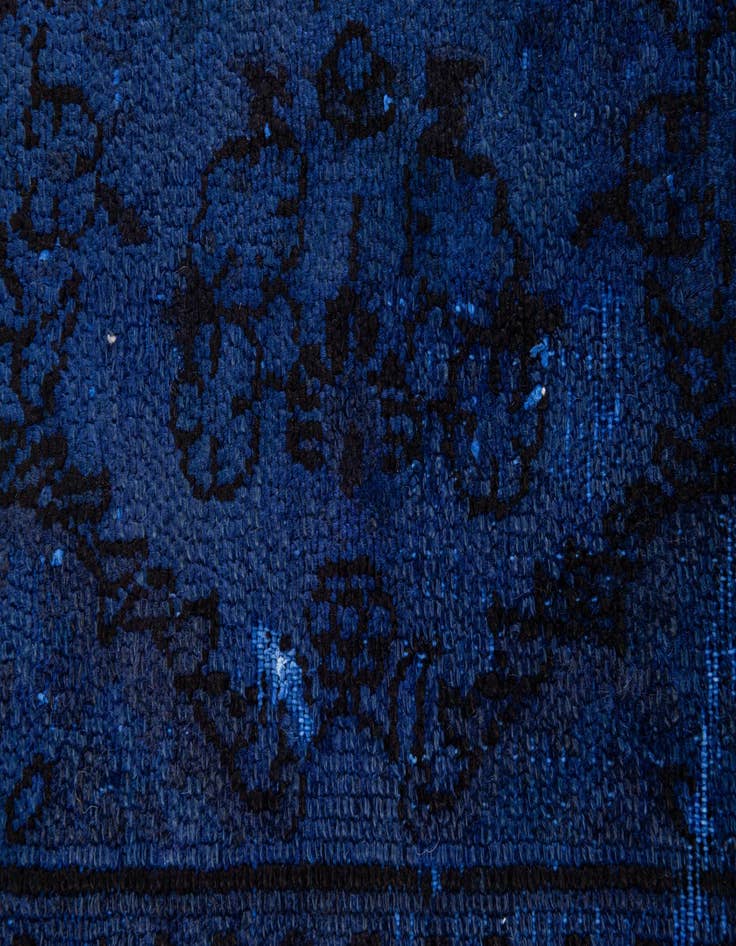 Detail image of  6' 6 x 9' 3  Hand Knotted Ultra Vintage Persian Wool Rug