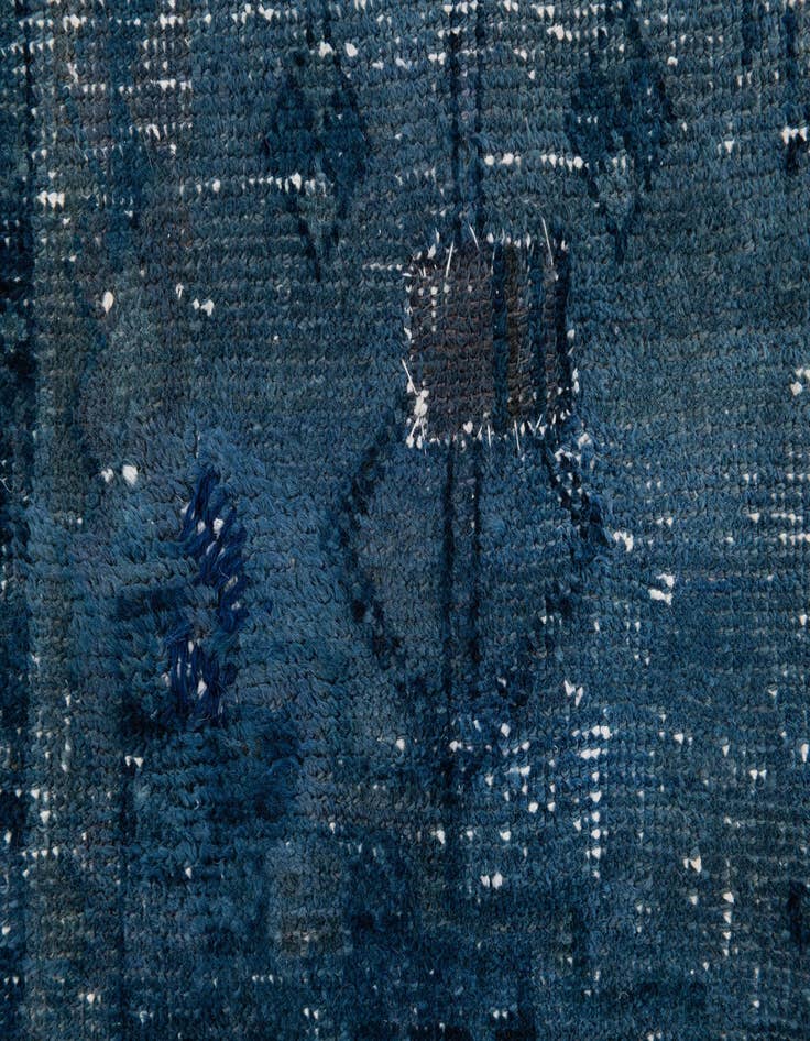 Detail image of  4' 5 x 6' 6  Hand Knotted Ultra Vintage Persian Wool Rug