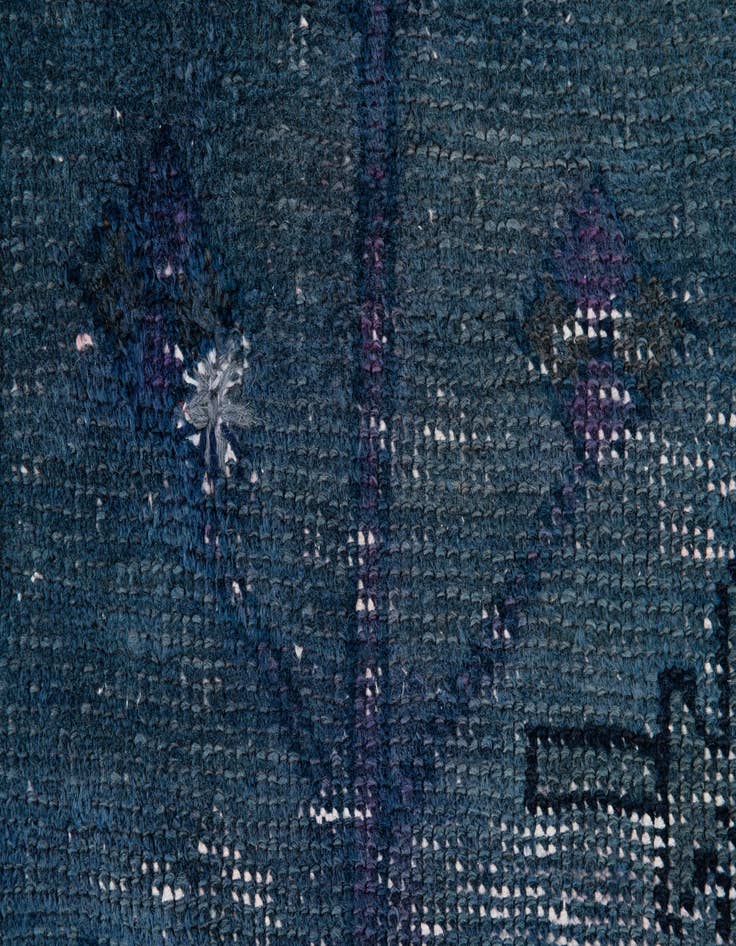 Detail image of  4' 5 x 6' 6  Hand Knotted Ultra Vintage Persian Wool Rug