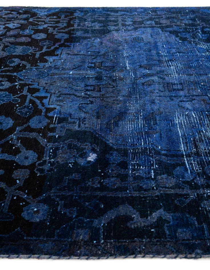 Detail image of  4' 2 x 6' 5  Hand Knotted Ultra Vintage Persian Wool Rug