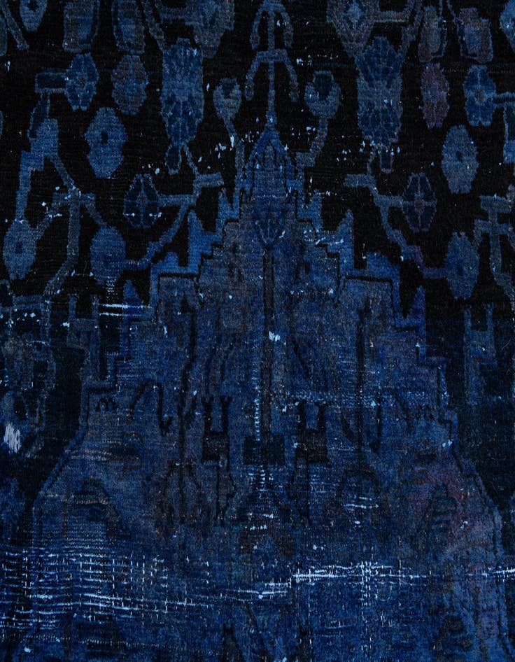 Detail image of  4' 2 x 6' 5  Hand Knotted Ultra Vintage Persian Wool Rug