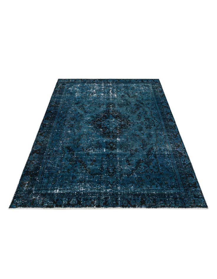 Detail image of  6' 7 x 8' 10  Hand Knotted Ultra Vintage Persian Wool Rug