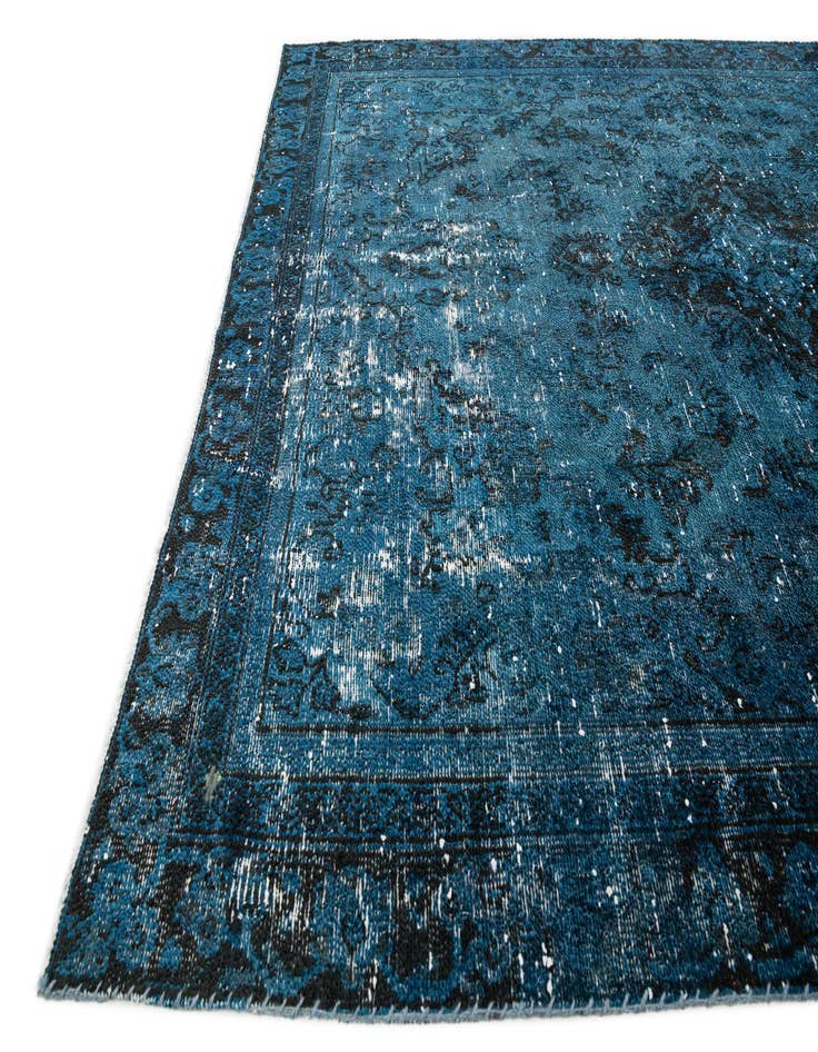 Detail image of  6' 7 x 8' 10  Hand Knotted Ultra Vintage Persian Wool Rug