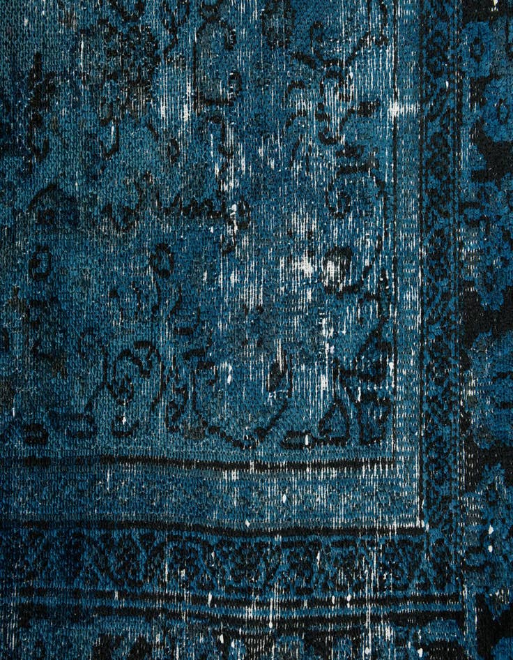 Detail image of  6' 7 x 8' 10  Hand Knotted Ultra Vintage Persian Wool Rug