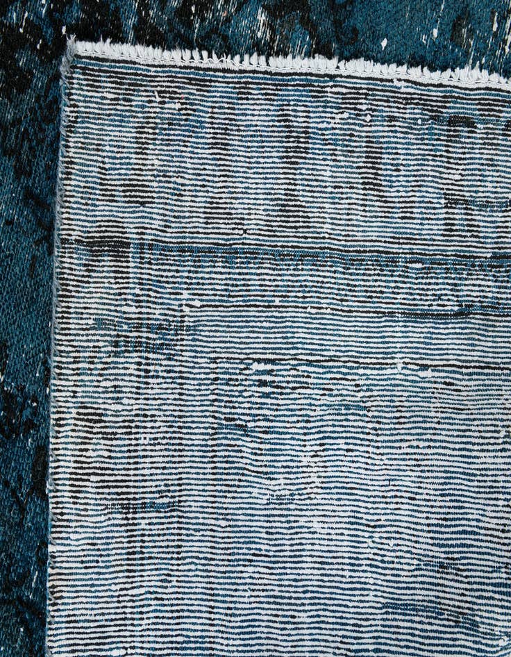 Detail image of  6' 7 x 8' 10  Hand Knotted Ultra Vintage Persian Wool Rug