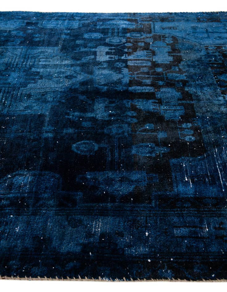 Detail image of  5' 1 x 7' 2  Hand Knotted Ultra Vintage Persian Wool Rug