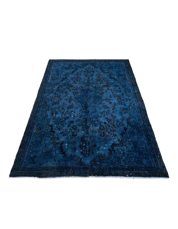 Detail image of  5' 2 x 8' 6  Hand Knotted Ultra Vintage Persian Wool Rug