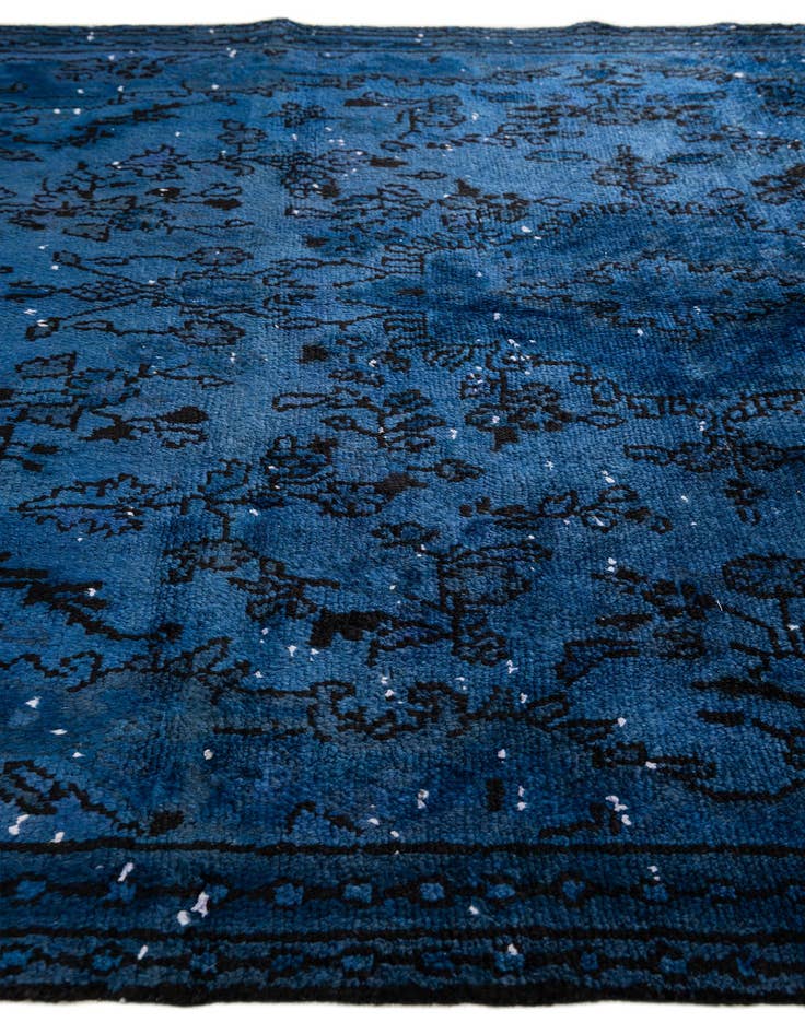 Detail image of  5' 2 x 8' 6  Hand Knotted Ultra Vintage Persian Wool Rug