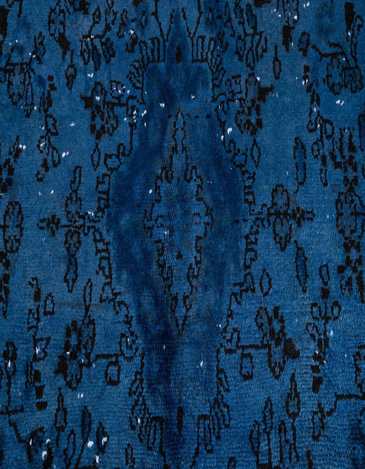 Detail image of  5' 2 x 8' 6  Hand Knotted Ultra Vintage Persian Wool Rug